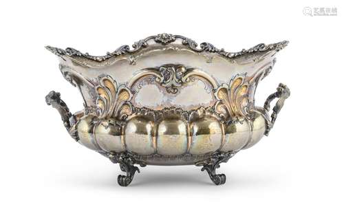 BIG SILVER CENTERPIECE, PUNCH CALABRIA VIBO VALENTIA EARLY 2...