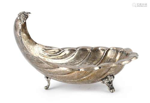 SILVER ASHTRAY, EARLY 20TH CENTURY