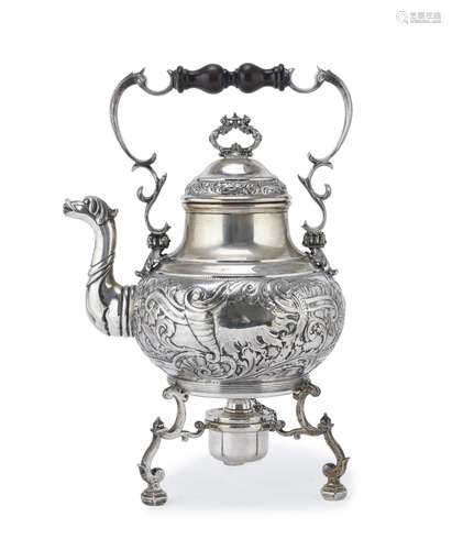 SILVER SAMOVAR, MILAN EARLY 20TH CENTURY