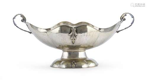 SILVER CENTERPIECE, ITALY POST 1968