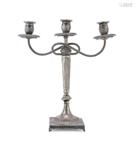 SILVER CANDLESTICK, FLORENCE 1944/1968