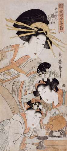 Kitagawa Tsukimaro (Kikumaro, active circa 1794-1836) | The ...