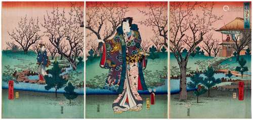 Utagawa Kunisada (1786-1864) Utagawa Hiroshige (1797-1858) |...