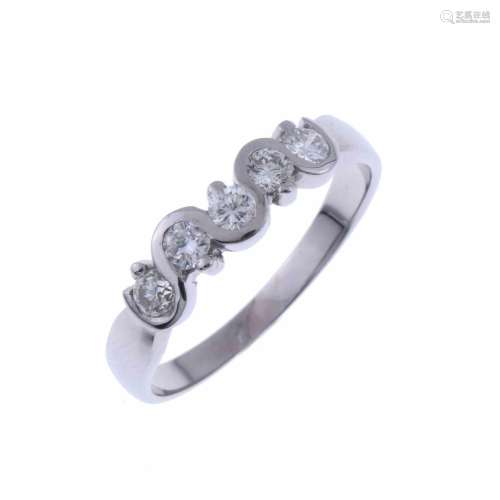 DIAMONDS ETERNITY RING.