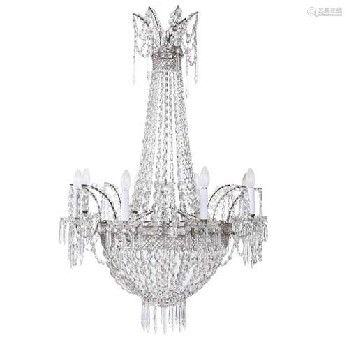 EMPIRE STYLE CEILING LAMP. EARLY 20TH CENTURY.