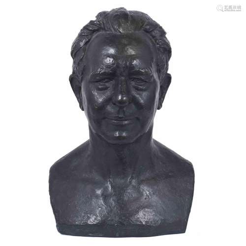 JOSEP CLARÁ (1878-1958). MAN`S BUST.