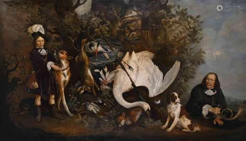 PIETER VAN NOORT (1592/1602-c.1662). "HUNTING SCENE&quo...