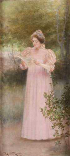 ROMÁN RIBERA CIRERA (1848-1935). "LADY READING".