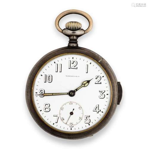 A stainless steel pocketwatch, Minute Repeater, Tiffany &...