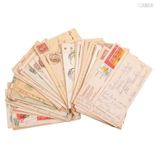 Europe & All World - Interesting lot with letters and ca...