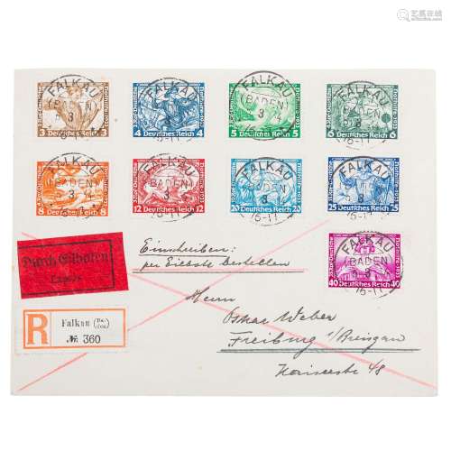 German Empire 1933 - letter