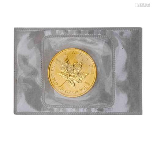 Canada/GOLD - 1/2 oz. Maple Leaf 2013,