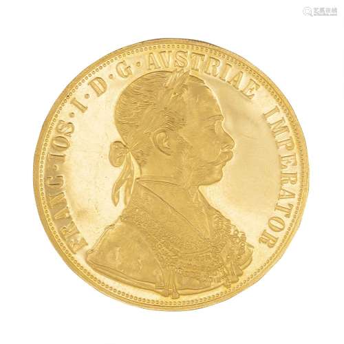 Austria /GOLD, Joseph I - 4 ducats 1915/NP