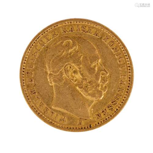 Prussia/GOLD - 20 Mark 1874 A
