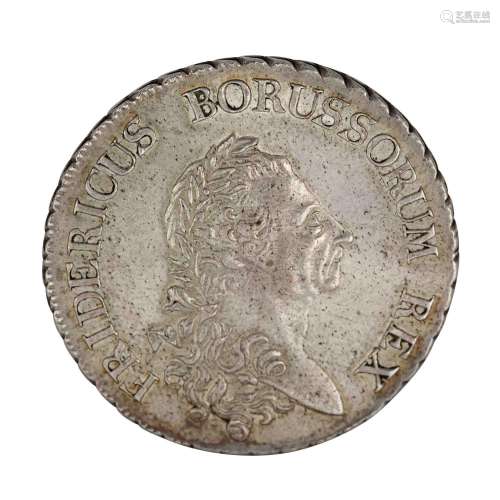 AD, Prussia, Frederick the Great, thaler 1785/A