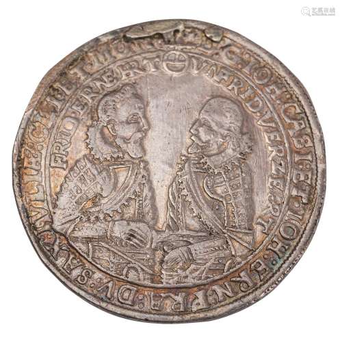 Saxe-Coburg-Eisenach - Thaler 1618, Johann Casimir and Johan...