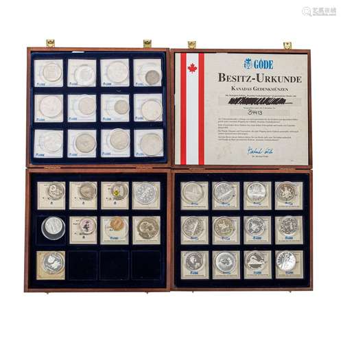 1 x collection Canada, 1 x set "The most beautiful silv...