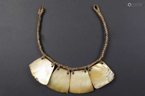 Philippines Ifugao necklace with four pendants in …