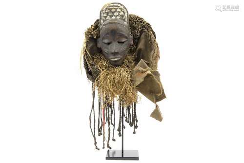 good old Congolese "Pende" forehead mask with head...