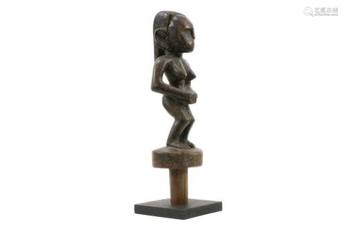 Inguru wooden sculpture, part of a chief`s staff…