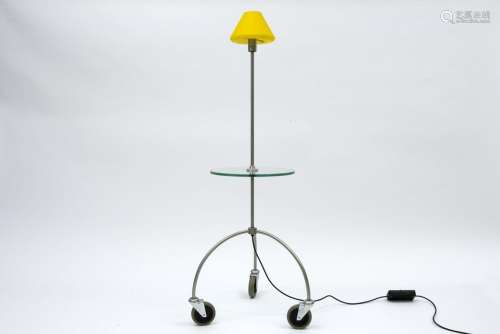 Jan des Bouvrie "Bollight" design table with lamp ...