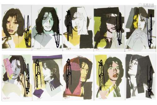 Artist or Maker WARHOL ANDY (1930 - 1987) portfolio with a s...
