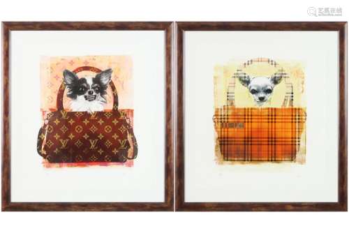 pair of 20th/21st Cent. South African mixed media …