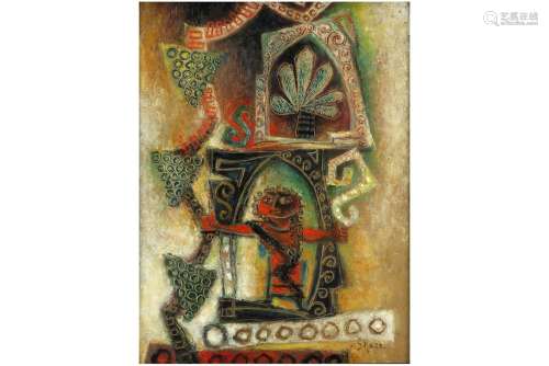 Artist or Maker PINCHAS SHAAR (1923 - 1996) 20th Cent. Belgi...