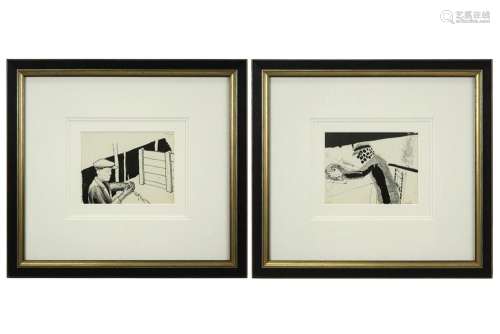 Artist or Maker RAVEEL ROGER (1921 - 2013) two prints in the...