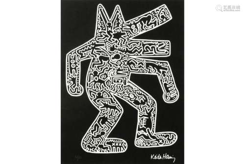 Artist or Maker HARING KEITH (1958 - 1990) Keith Haring plat...