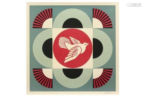 Artist or Maker OBEY (°1970) Obey signed lithograph printed ...