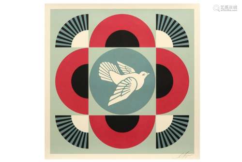 Artist or Maker OBEY (°1970) Obey signed lithograph printed ...