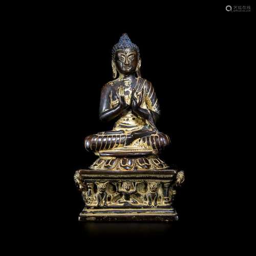 Swatt-style Buddha statue from Tibet