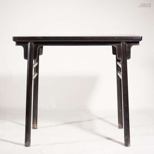 Rosewood wine table from  the Qing dynasty