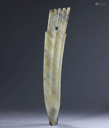 Jade dagger from from the warring states period