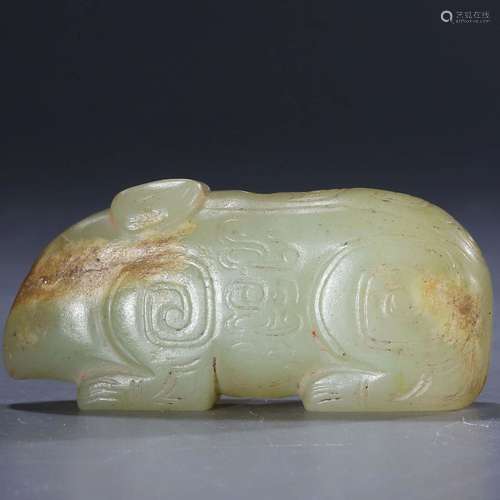 The Jade Hare from from the warring states period