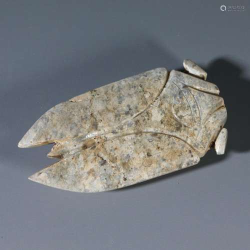 Jade cicada from the Qing Dynasty