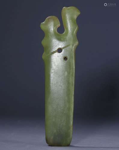 Dragon handle shaped device from the Qing Dynasty