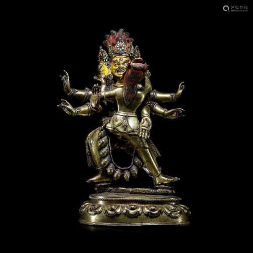 The Mahagala Dharmapala from the Ming dynasty