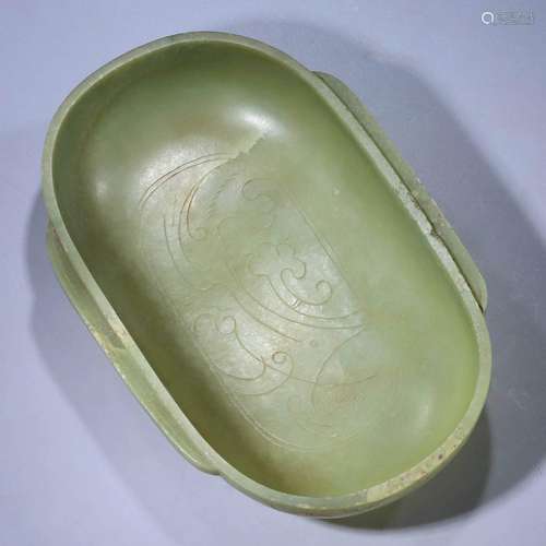 Jade boat from Qing Dynasty