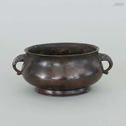 A BRONZE CENSER.MING DYNASTY