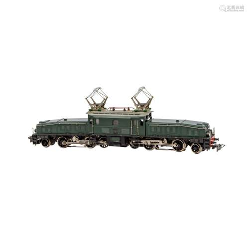 MÄRKLIN green electric locomotive "Crocodile", H 0...