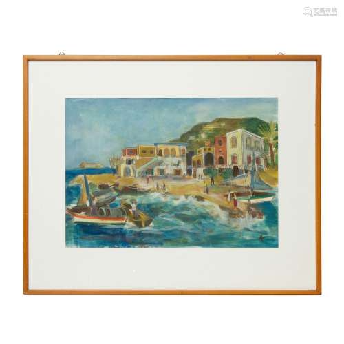 KÜBLER, HEINRICH (1905-1965), "Sant Angelo, Ischia"...