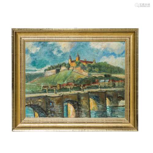 MEISENBACH, KARL (Carl, 1898-1976), "Würzburg, View ove...