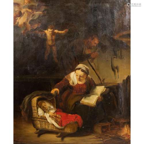 PAINTER/IN 19th century, copy after Flemish old master, &quo...