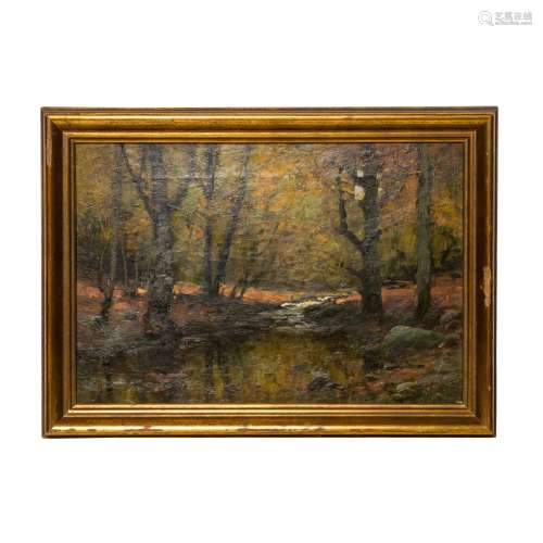 MÜLLER-KURZWELLY, KONRAD ALEXANDER (1855-1914), "Waldba...