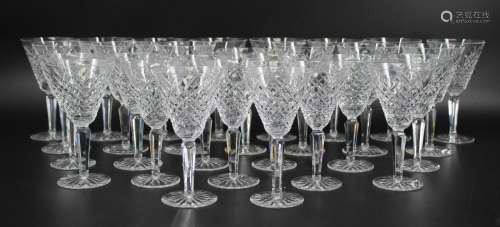 Waterford "Templemore" Stemware 28 Pieces