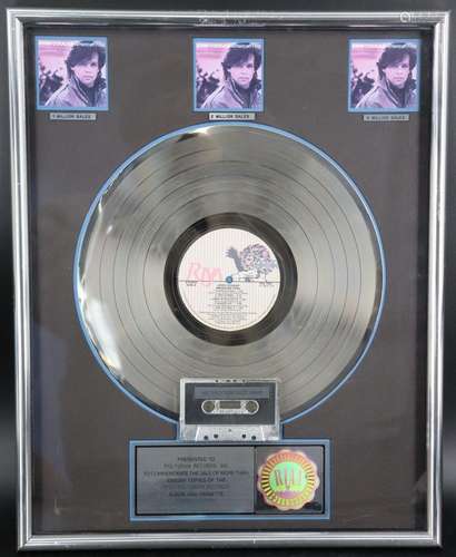 Platinum Record John Cougar American Fool