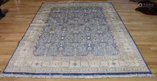 Vintage And Finely Hand Woven Carpet.