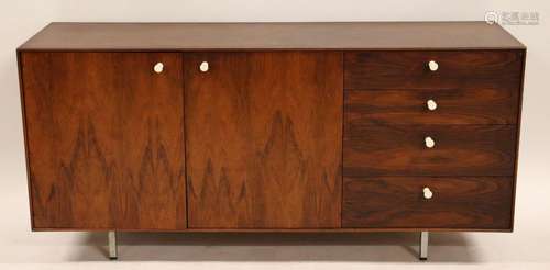 George Nelson Rosewood "Thin Edge" Cabinet.